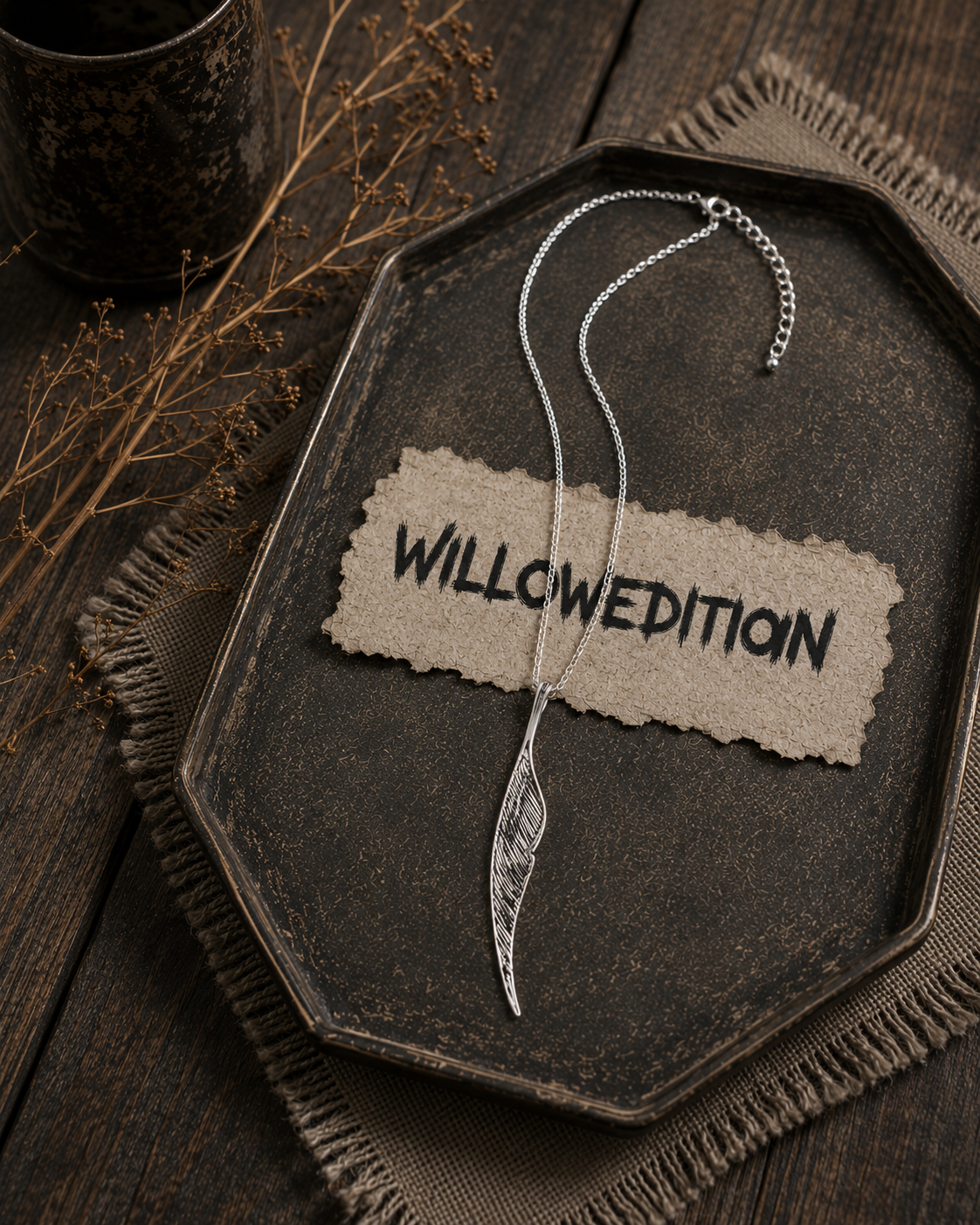 Featherlight Sterling Chain Necklace