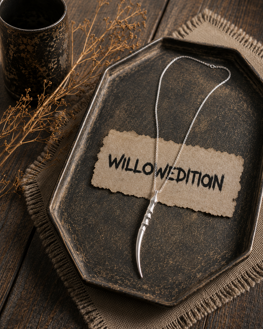 Antler Edge Sterling Necklace