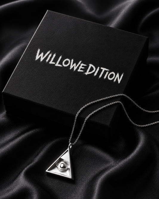 Eye of Horus Pyramid Amulet Necklace