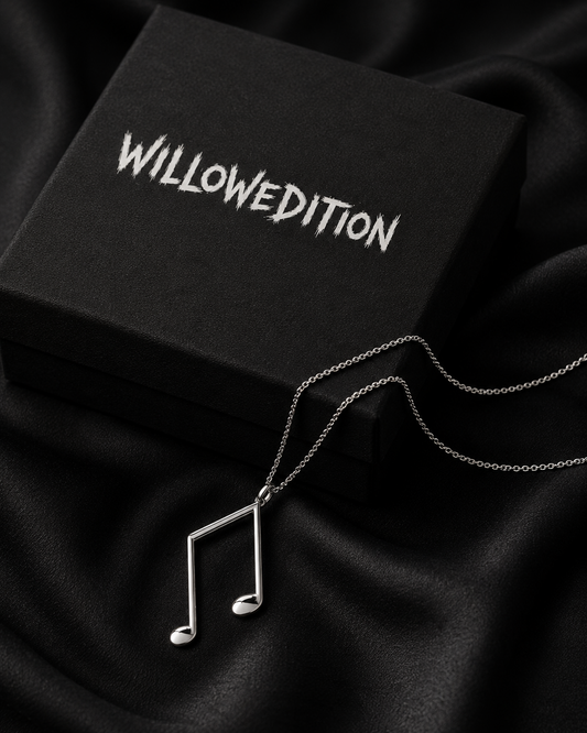 Rocknote Gold-Plated Music Pendant