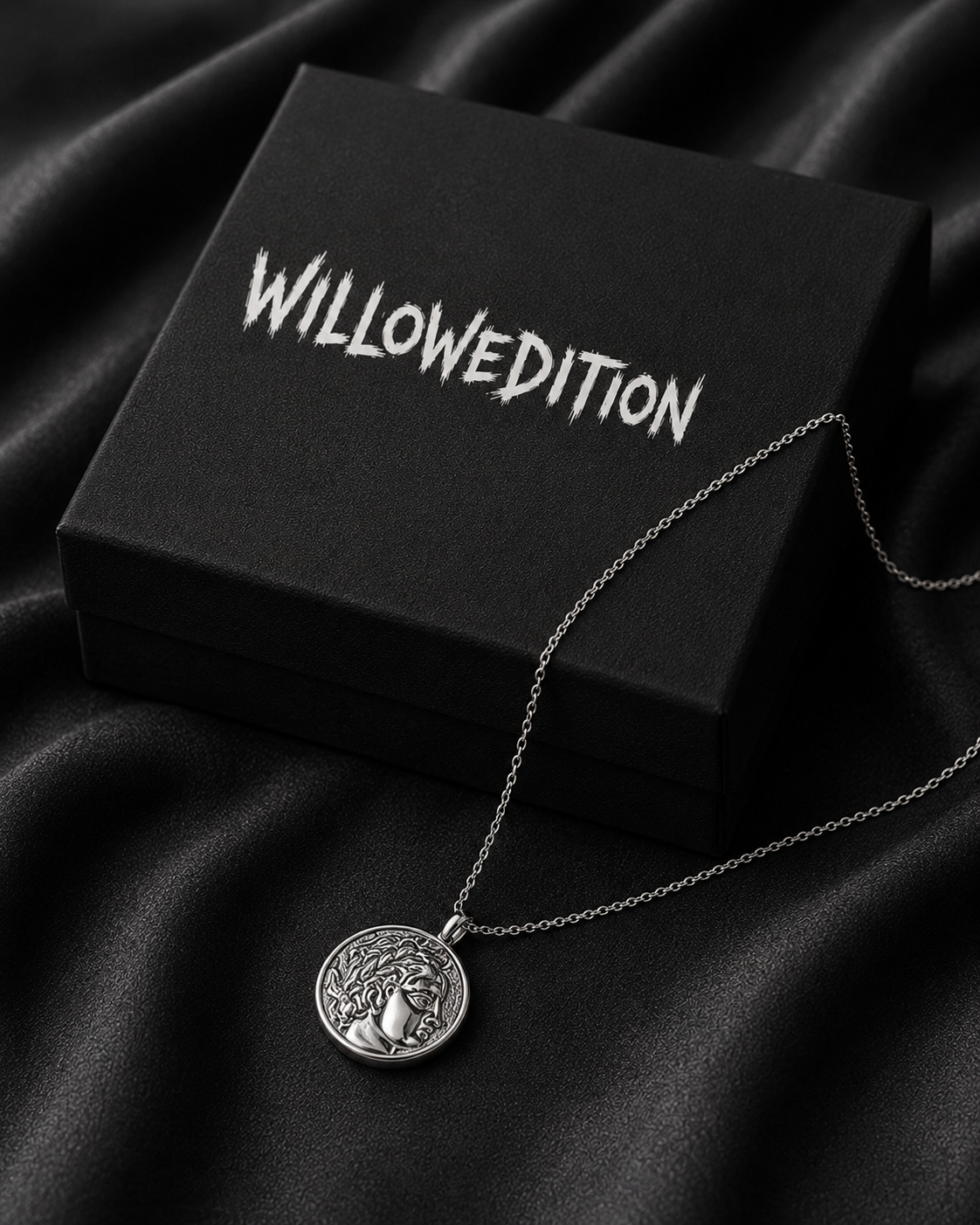 Ancient Coin Medallion Necklace