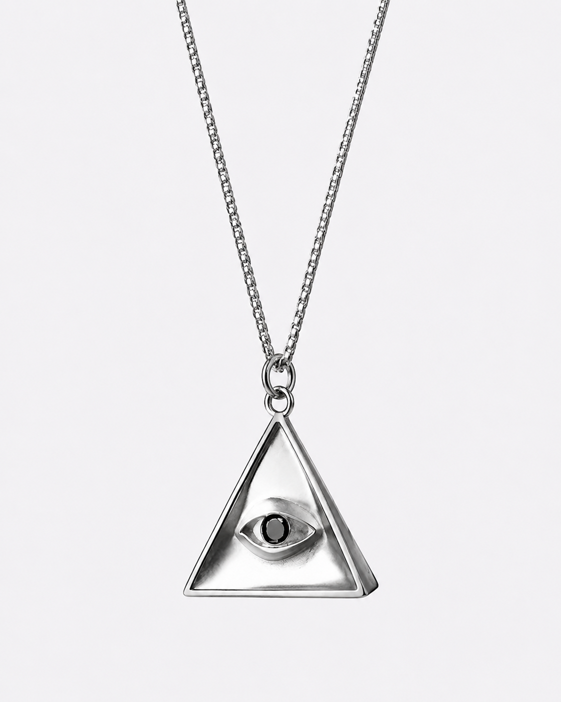 Eye of Horus Pyramid Amulet Necklace