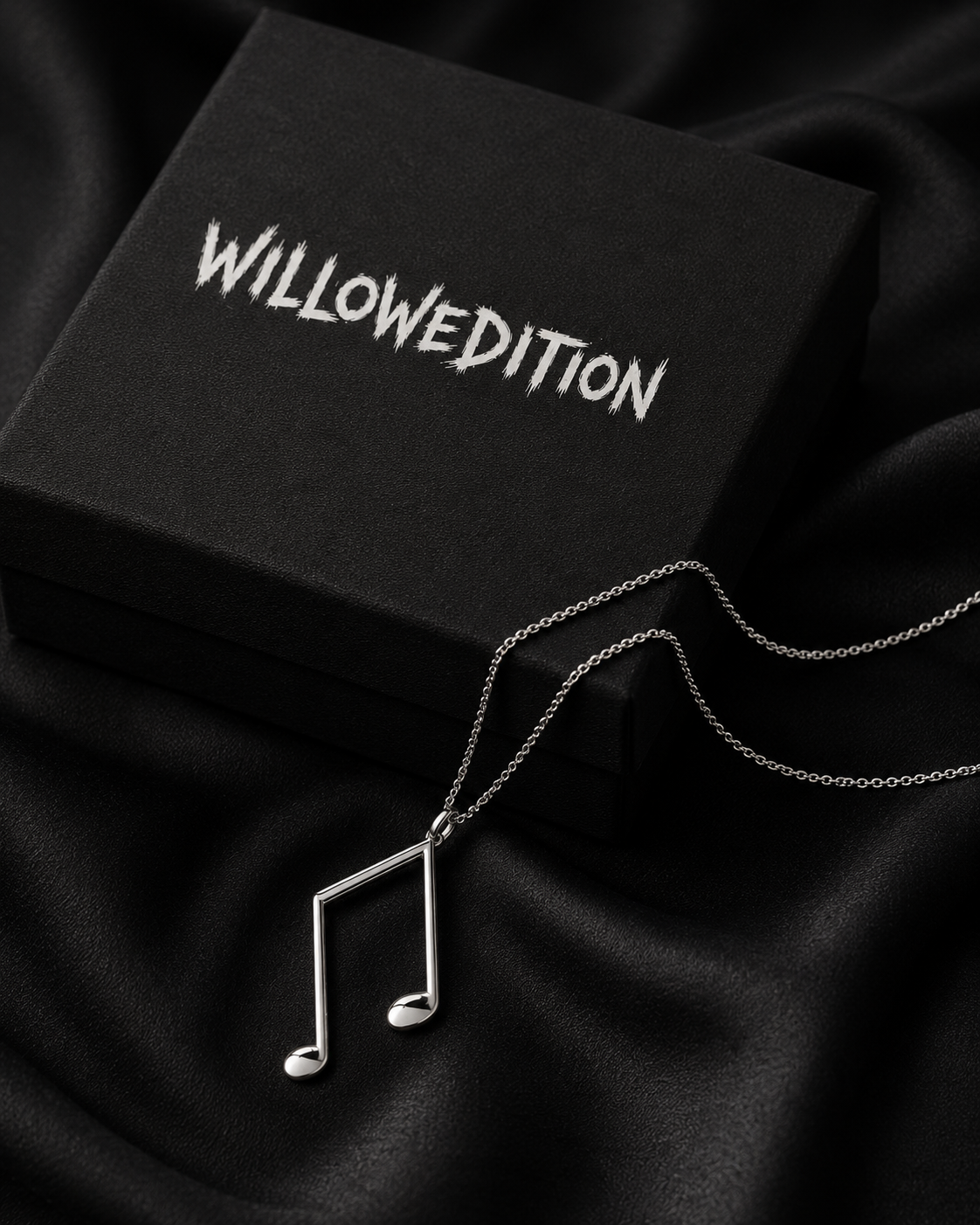 Rocknote Gold-Plated Music Pendant