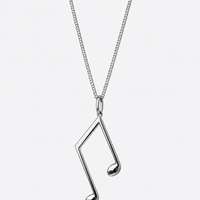 Rocknote Gold-Plated Music Pendant