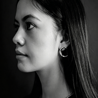 Crescent Moon Sterling Studs