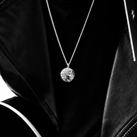 Ancient Coin Medallion Necklace