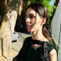 Black Gold Antler Stud Earrings