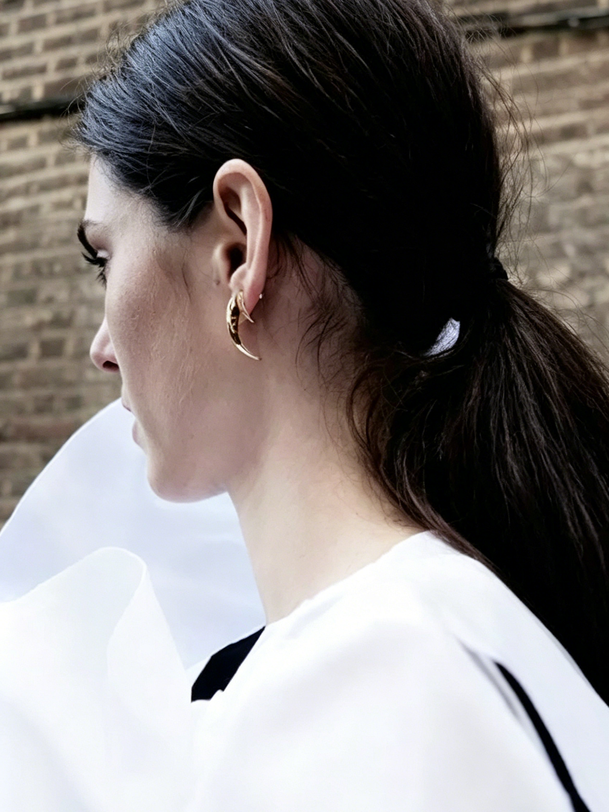 Raven Claw Asymmetry Earrings